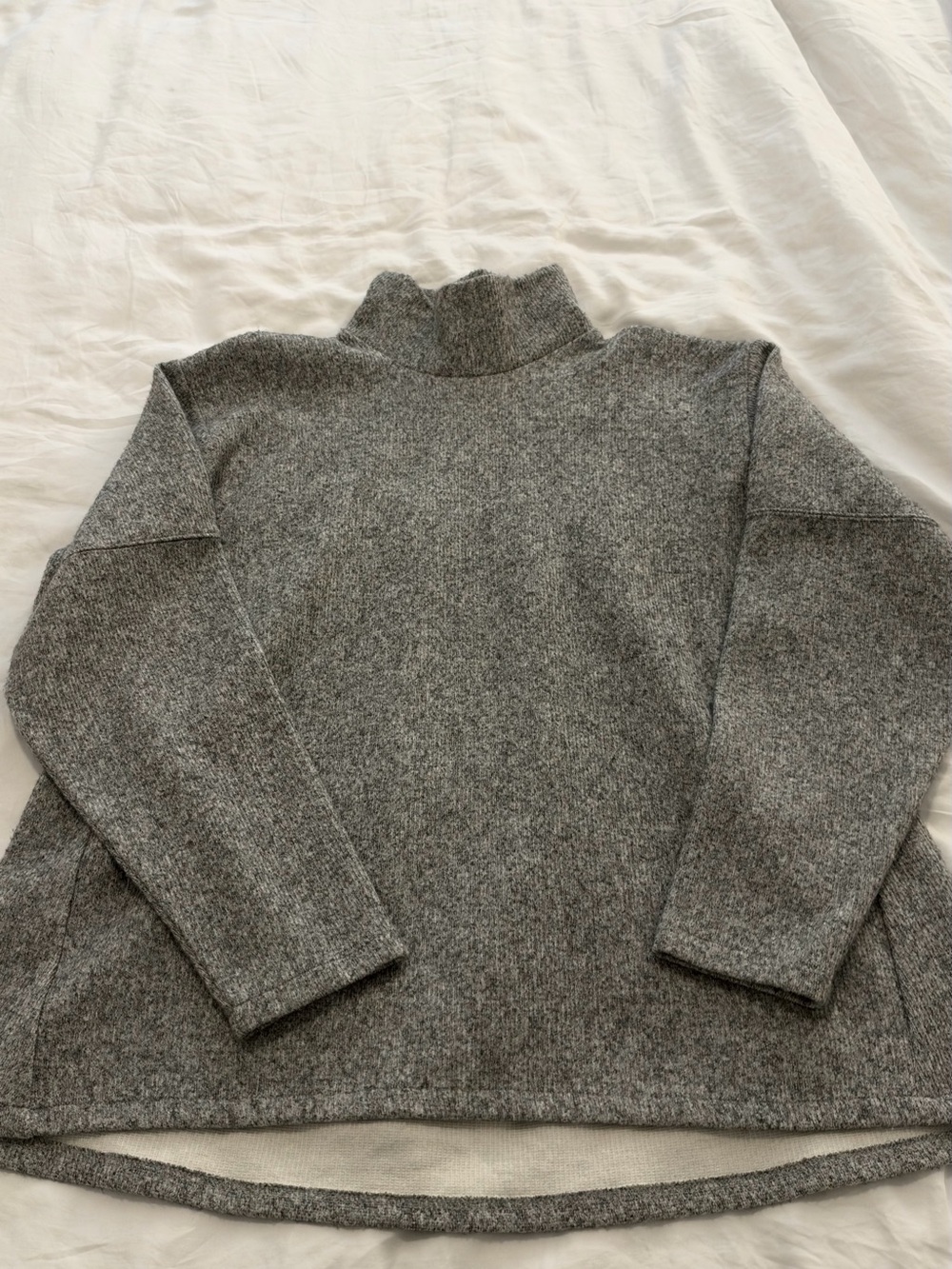 Zara Women's Gray Turtleneck Sweater - Picture 1 of 2